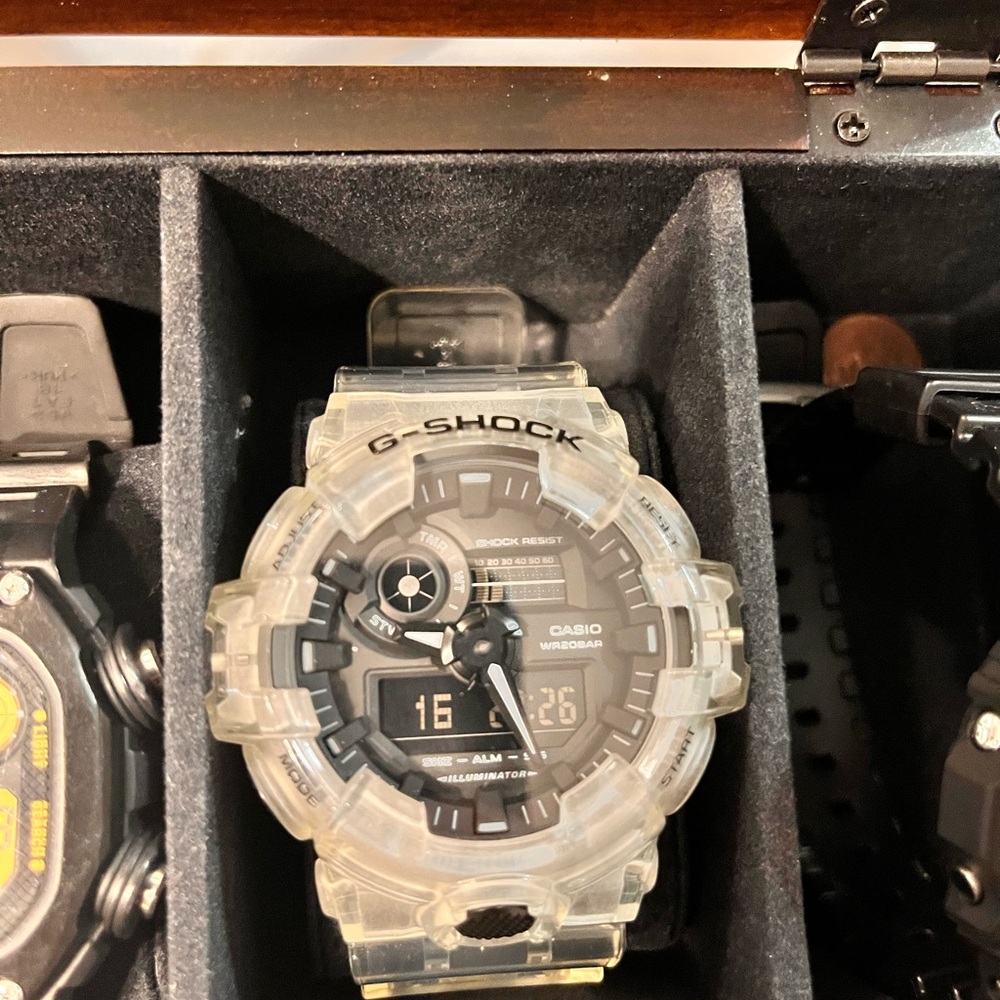 Casio G-Shock Transparent Watch